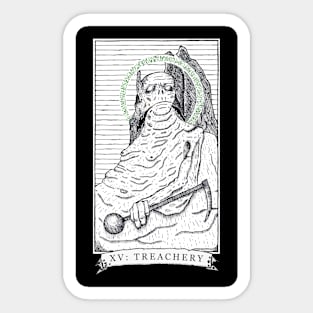 Treachery - The Tarot Restless Sticker